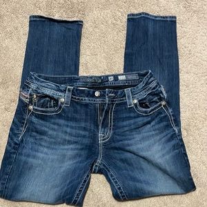 Miss Me Mid-Rise Easy Straight Jeans